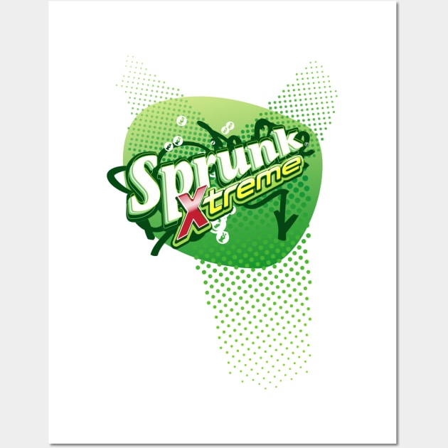 Sprunk Xtreme Soda Wall Art by MBK